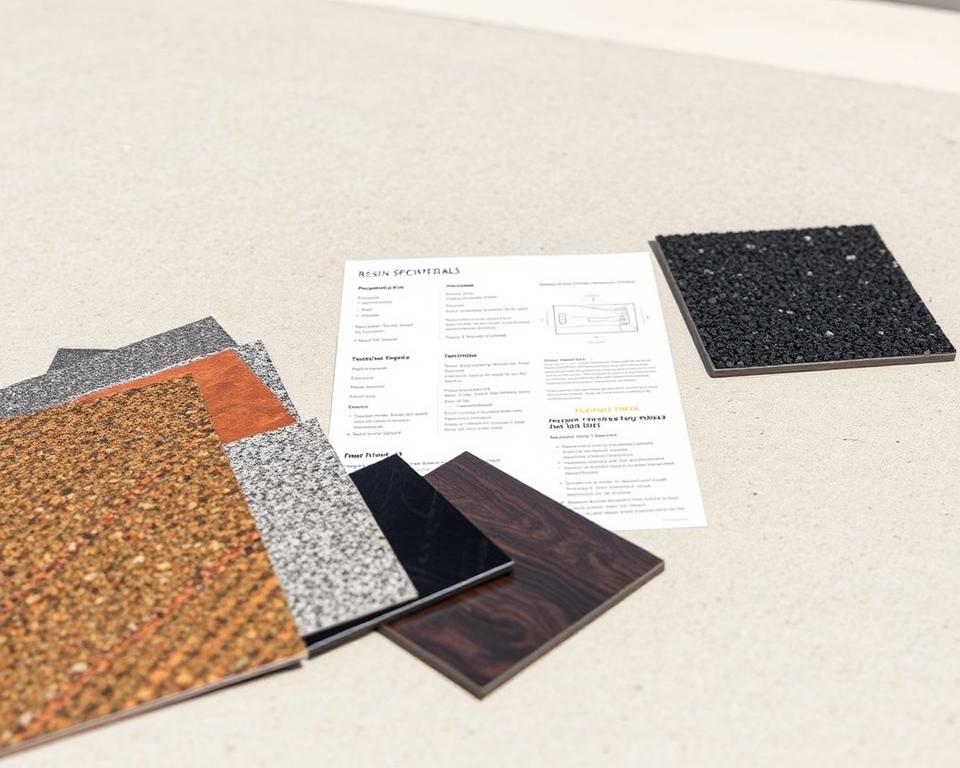 resin driveway materials specifications